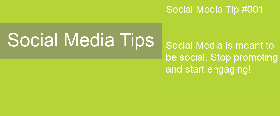 Social Media Tips