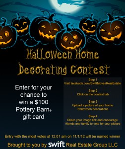 Halloween decorating contest
