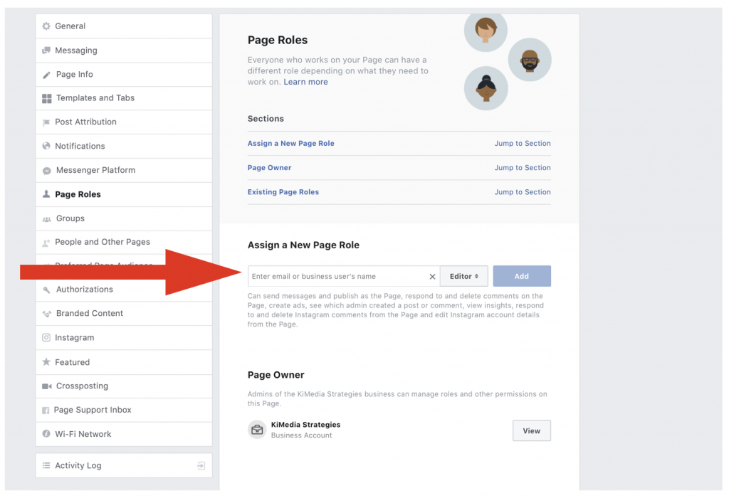 How To Make Someone An Admin On Your Facebook Business Page - Tampa